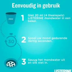 Listerine Cool Mint Mondspoeling< Mondwater En Mondspray
