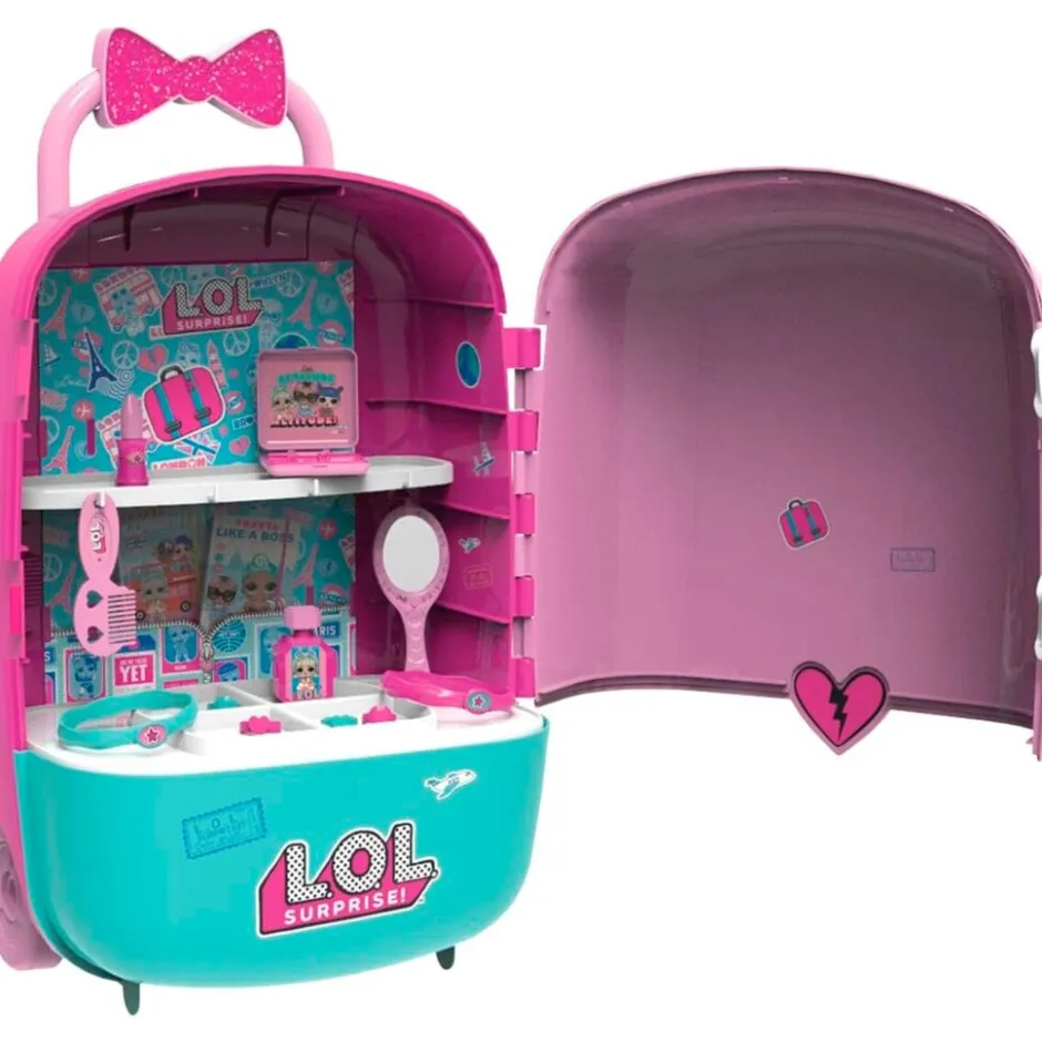Surprise! Born 2 Travel Glitzy Suitcase|L.O.L. Best