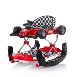 Chipolino Loopstoel 4-In-1 Racer Red< Loopstoelen