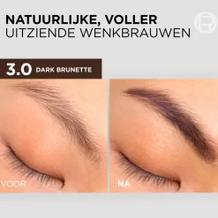 L'Oreal L'Oréal Paris 3.0 Dark Brunette Brow Color Wenkbrauwverf< Wenkbrauw Make-Up