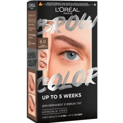 L'Oréal Paris 6.0 Light Brunette Brow Color Wenkbrauwverf|L'Oreal Hot