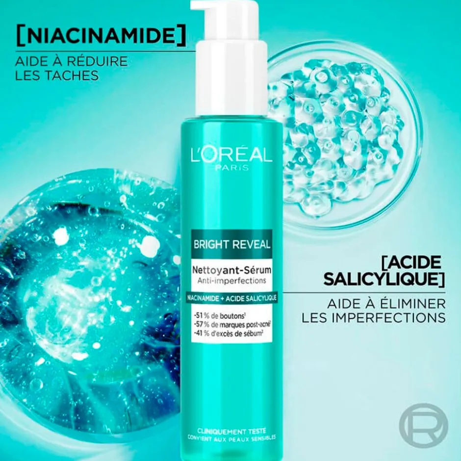 L'Oreal Paris L'Oréal Paris Bright Reveal Gezichtsreiniger< Gezichtsreiniging