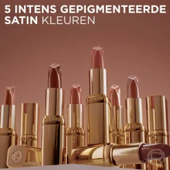 L'Oreal L'Oréal Paris Color Riche Nude Intense 635 Worth It Medium Satin Lippenstift< Lipmake-Up