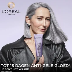 Cool Silver L'Oréal Paris 3 Absoluut Zilver Revitaliserende Zilver Verzorging< Haarverf