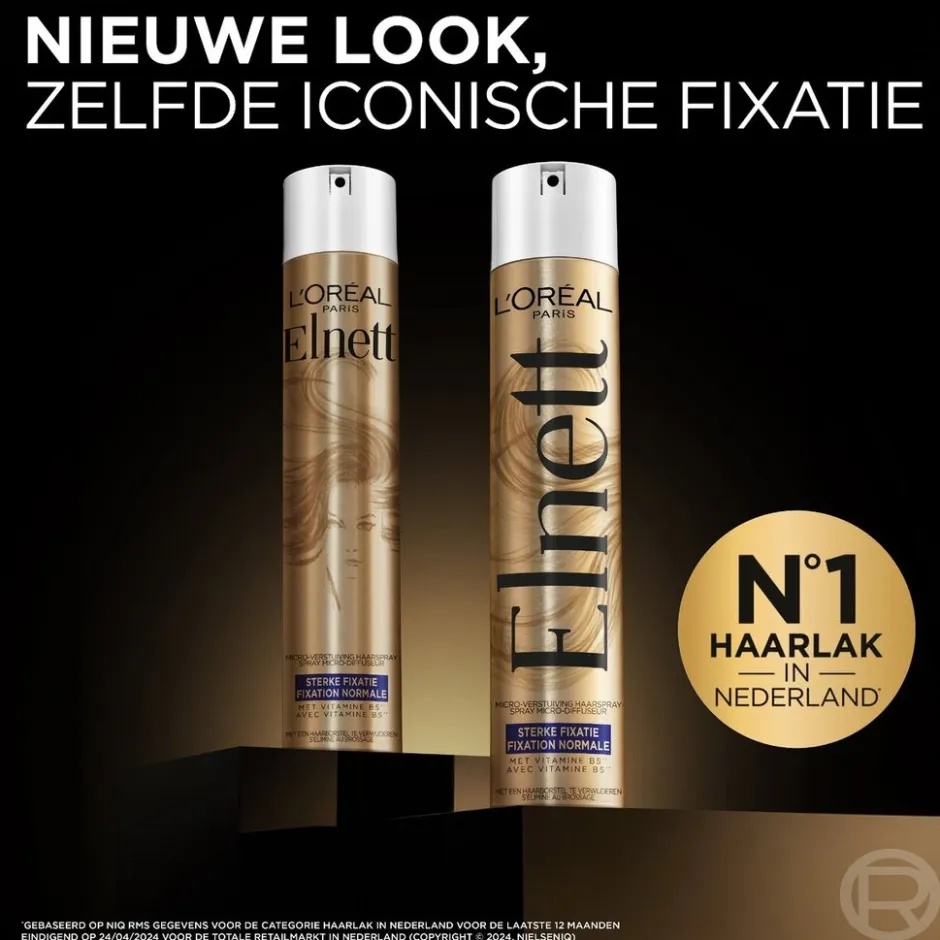 Elnett L'Oréal Paris Satin Sterke Fixatie Haarlak< Haarlak