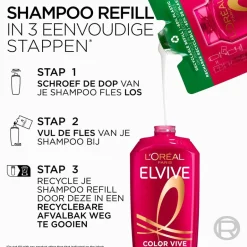 L'Oréal Paris Color Vive Shampoo Refill|Elvive Hot