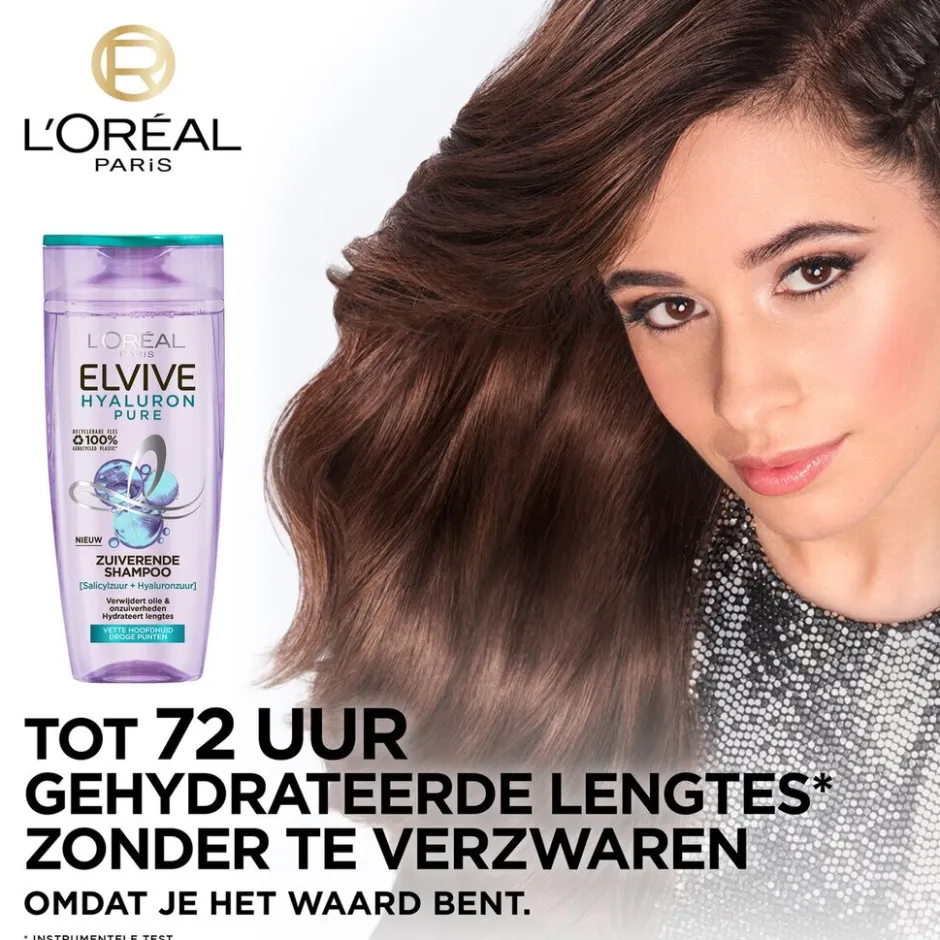 Elvive L'Oréal Paris Hyaluron Pure Zuiverende Shampoo< Shampoo