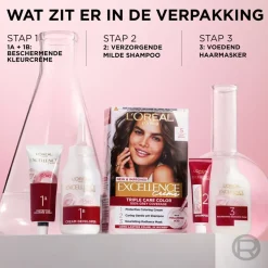 Excellence L'Oréal Paris Crème 7.3 Goudblond Permanente Haarverf< Haarverf