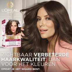Excellence L'Oréal Paris Crème 7.43 Koper Goudblond Permanente Haarverf< Haarverf