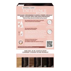 Excellence L'Oréal Paris Crème Universal Nudes 2U Zeer Donkerbruin Permanente Haarkleuring< Haarverf
