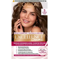 L'Oréal Paris Crème 5 Lichtbruin Permanente Haarverf|Excellence