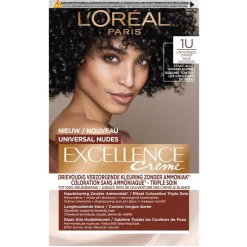 Excellence L'Oréal Paris 1U Nudes Zwart Permanente Haarverf< Haarverf