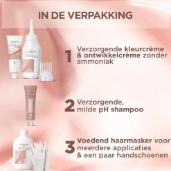 Excellence L'Oréal Paris Universal 6U Nudes Donkerblond Permanente Haarverf< Haarverf