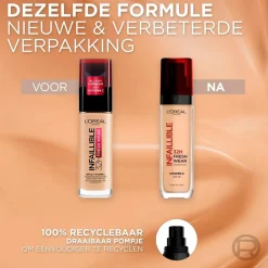 L'Oreal L'Oréal Paris Infaillible 300 Amber SPF25 32H Fresh Wear Foundation< Foundation