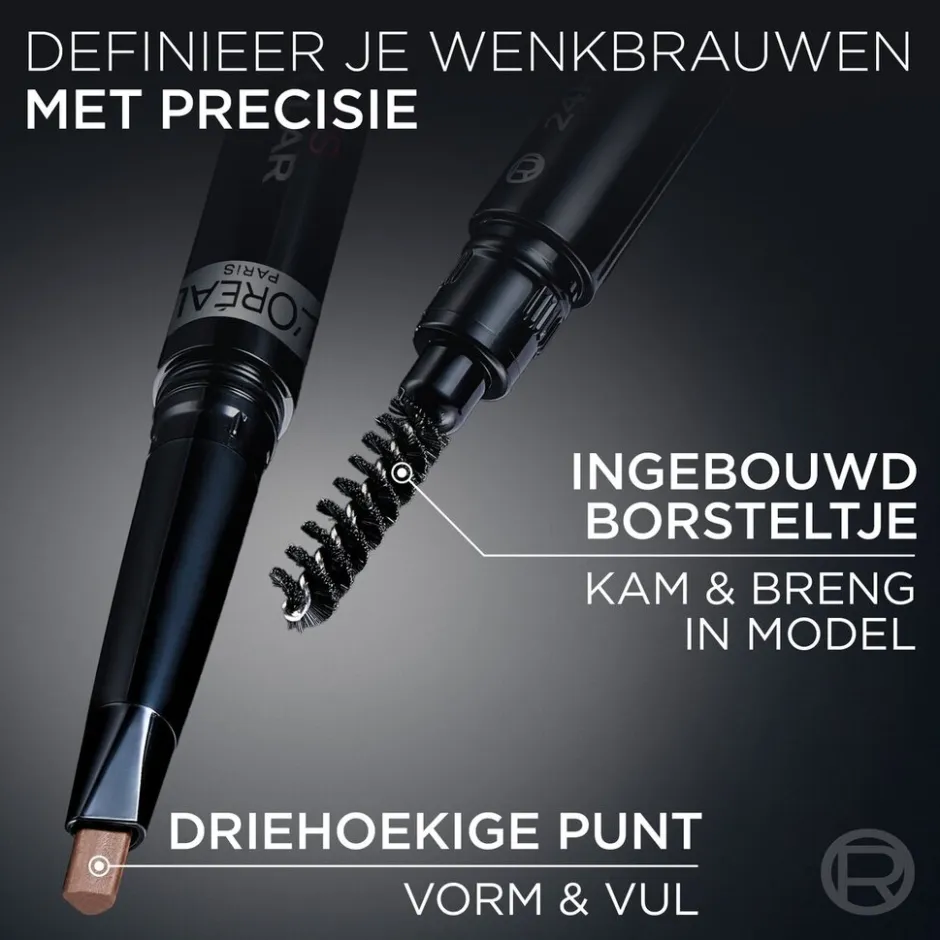 L'Oreal L'Oréal Paris Infaillible 24H Brow 5.0 Light Brunette Filling Triangular Pencil< Wenkbrauw Make-Up