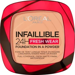 L'Oreal L'Oréal Paris Infaillible 24H Fresh Wear 245 Golden Honey Foundation in a Powder< Gezichtspoeder|Foundation