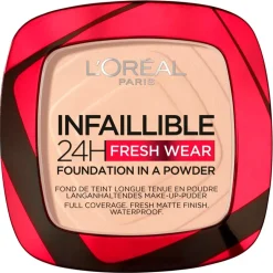 L'Oréal Paris Infaillible 24H Fresh Wear 20 Ivory Foundation in a Powder|L'Oreal Outlet