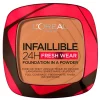 L’Oréal Paris Infaillible 24H Fresh Wear 330 Hazelnut Foundation in A Powder|L'Oreal Hot