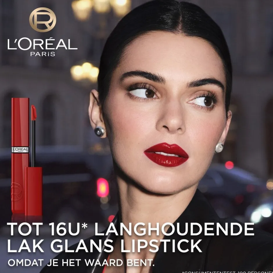L'Oréal Paris Infaillible Laque Resistance 415 Red Bisou Lippenstift|L'Oreal