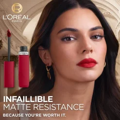 L'Oréal Paris Infaillible Matte Resistance 601 Worth It Lipstick|L'Oreal Discount