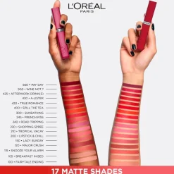 L'Oréal Paris Infaillible Matte Resistance 500 Wine Not? Lipstick|L'Oreal Hot