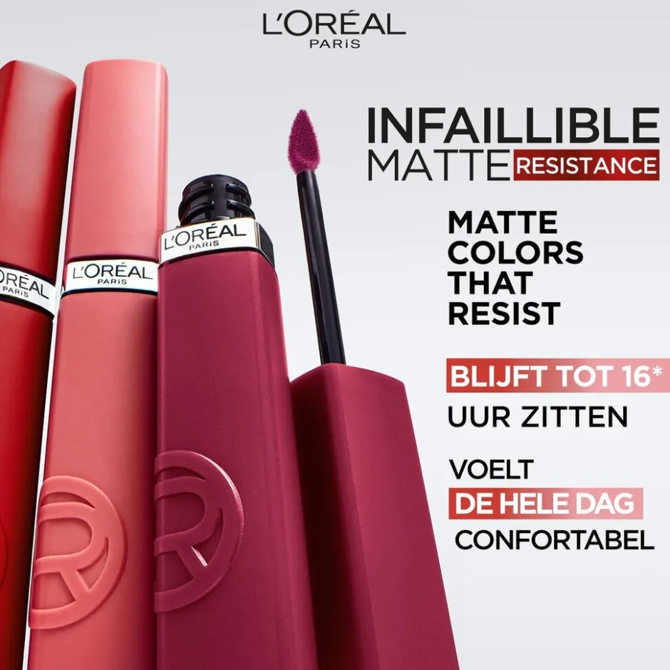 L'Oreal L'Oréal Paris Infaillible Matte Resistance 200 Lipstick & Chill Lipstick< Lipmake-Up