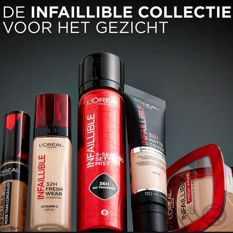 L'Oréal Paris Infaillible 3-Second Setting Mist|L'Oreal Online