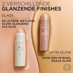 L'Oreal L'Oréal Paris Lumi Le Glass 620 Pink Ballet Highlighter Stick< Highlighter