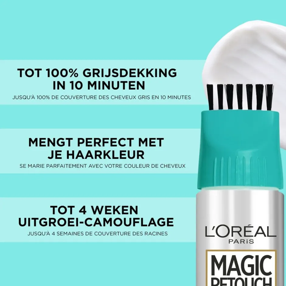 L'Oréal Paris 4 Middenbruin Permanente Haarkleuring|Magic Retouch Discount
