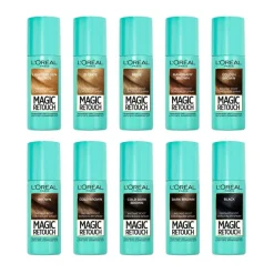 Magic Retouch L'Oréal Paris Goud Middenbruin Camouflerende Uitgroeispray< Haarverf
