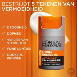 L'Oréal Paris Men Expert Hydra Energetic Hydraterende Gezichtscrème|L'Oreal Paris Men Expert Hot