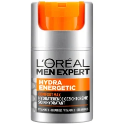 L'Oreal Paris Men Expert L'Oréal Paris Men Expert Hydra Energetic Comfort Max Hydraterende Gezichtscrème< Gezichtscreme Mannen