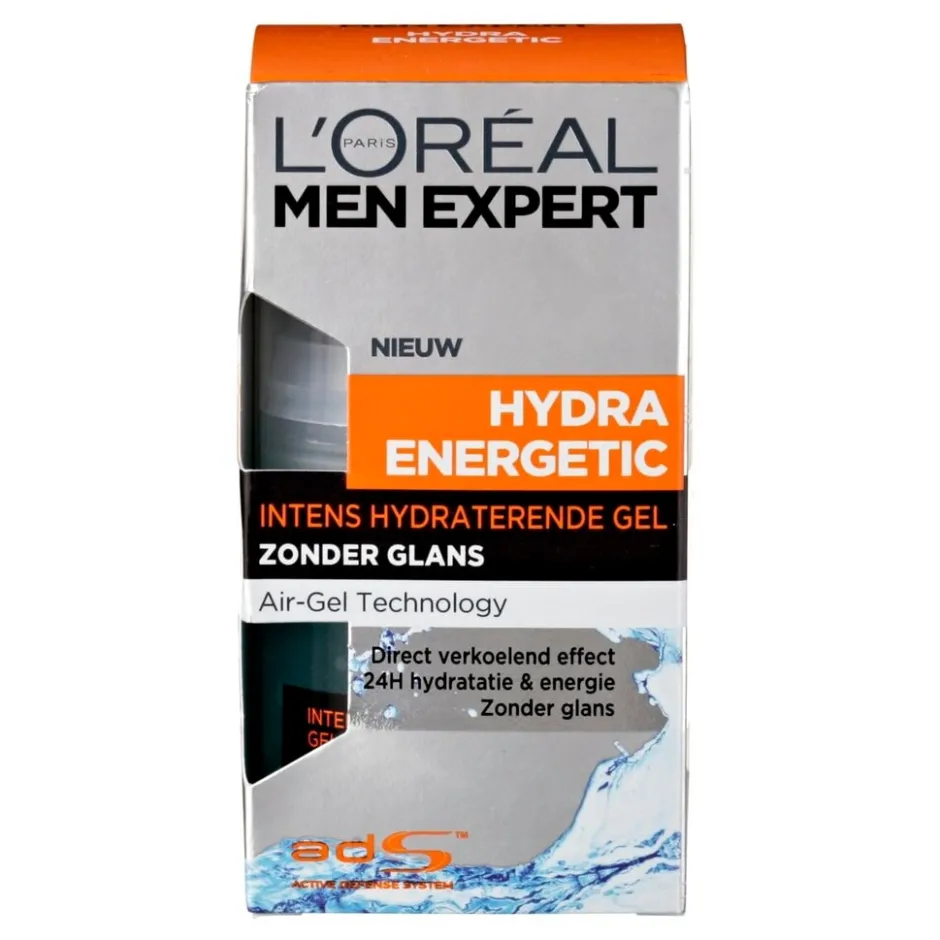 L'Oreal Paris Men Expert L'Oréal Paris Men Expert Hydra Energetic Intens hydraterende Gezichtsgel< Gezichtscreme Mannen