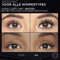 L'Oreal L'Oréal Paris Panorama All Night Black Mascara< Mascara