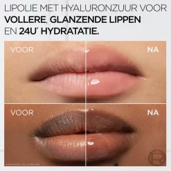 L'Oreal L'Oréal Paris Plump Ambition 201 Milky Nu Hyaluronic Lip Oil< Lipmake-Up