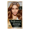 L'Oréal Paris Préférence 5.3 Goud Lichtbruin Permanente Haarkleuring|Preference Online
