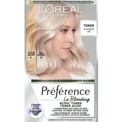 Preference L'Oréal Paris Préférence Le Blonding Platinum Ice Acidic Toner< Haarverf
