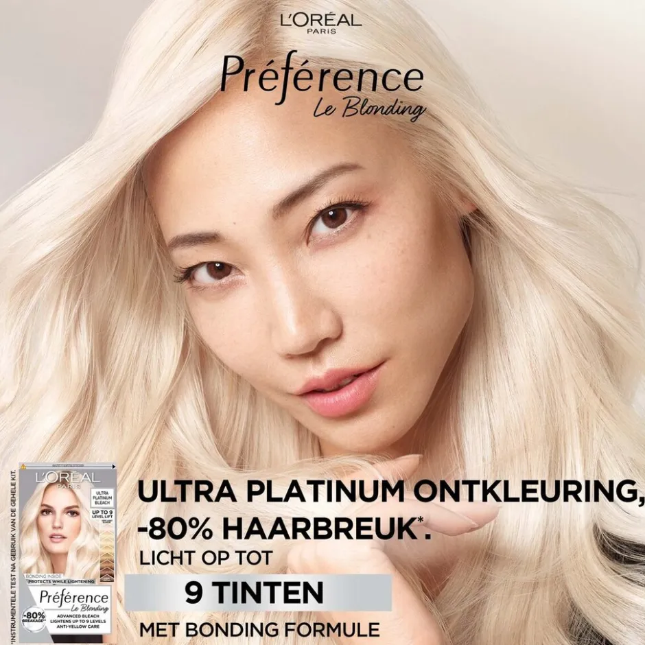 Preference L'Oréal Paris Préférence Le Blonding Ultra Platinum Ontkleuring< Haarverf