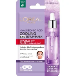 L'Oreal Paris L’Oréal Paris Revitalift Filler Verkoelend Oogserum Masker< Gezichtsmaskers