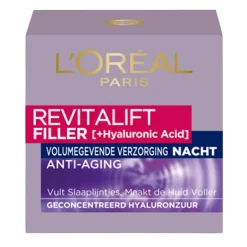 L’Oréal Paris Revitalift Filler Nachtcrème|L'Oreal Paris Discount