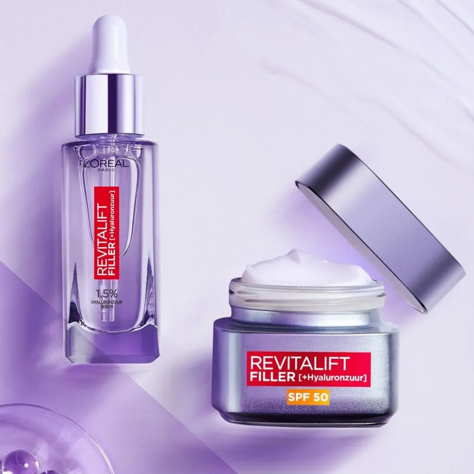 L'Oreal Paris L'Oréal Paris Revitalift Filler SPF50 Anti-Aging Dagcrème< Dagcreme
