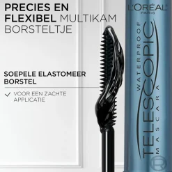 L'Oreal L'Oréal Paris Telescopic Black Waterproof Mascara< Mascara