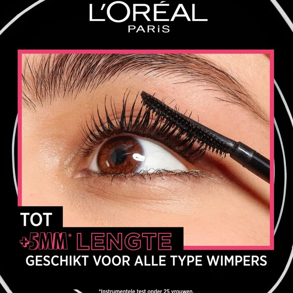 L'Oreal L'Oréal Paris Telescopic Lift Black Waterproof Mascara< Mascara