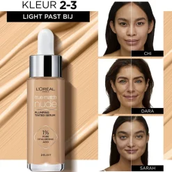 L'Oréal Paris True Match Nude 2-3 Light Plumping Tinted Serum|L'Oreal Clearance