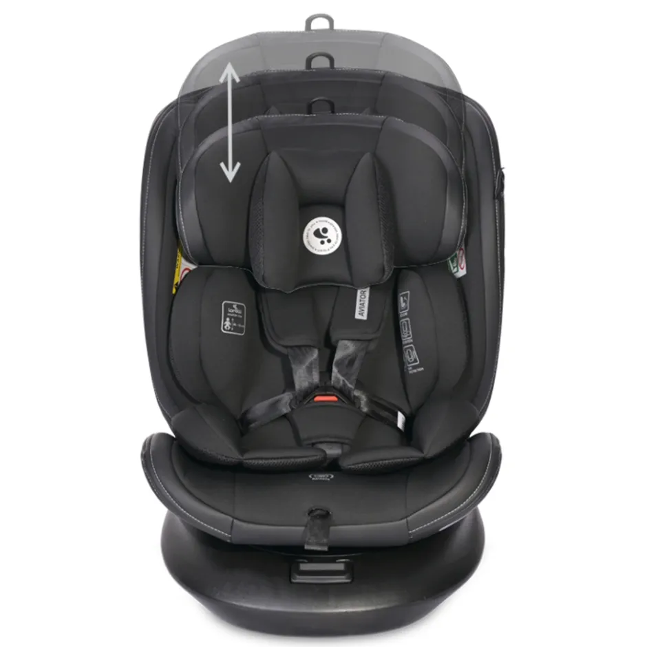 Aviator Grey 40-150 cm 360° i-Size Autostoel|Lorelli Best