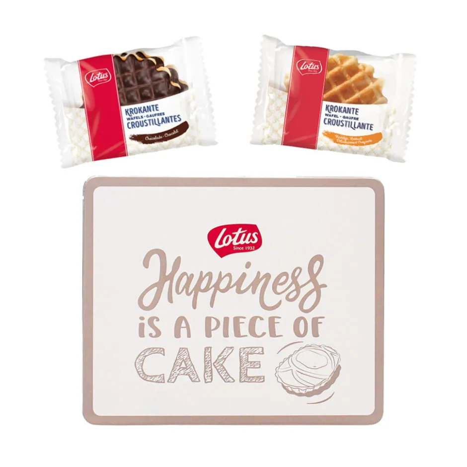 koekjesdoos met krokante wafel mix|Lotus Discount