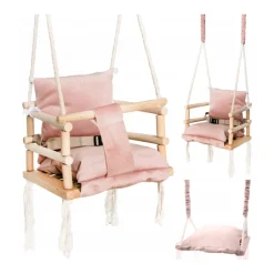 Lovegifts Luxe Houten 3 in 1 Meegroei Babyschommel en Kinderschommel|
