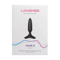 Hush 2 Vibrerende Anaal Plug App Controlled dia 25 mm|Lovense Online