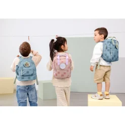 Lässig Mini Square Kinderrugzak Pattern Party Rose|Lassig