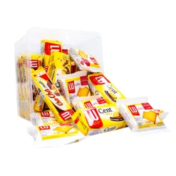 LU vieruurtjes koekjespakket met 4 soorten< Koek